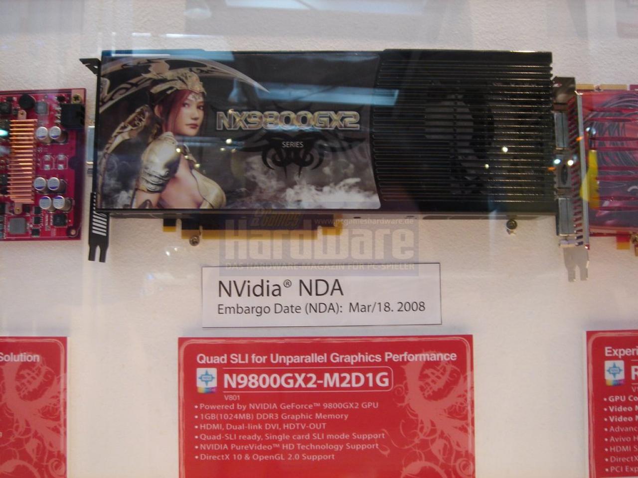 [05/03/2008] Geforce 9800 GX2: Läuft das NDA am 18. März ab? (BIld: PCGH)