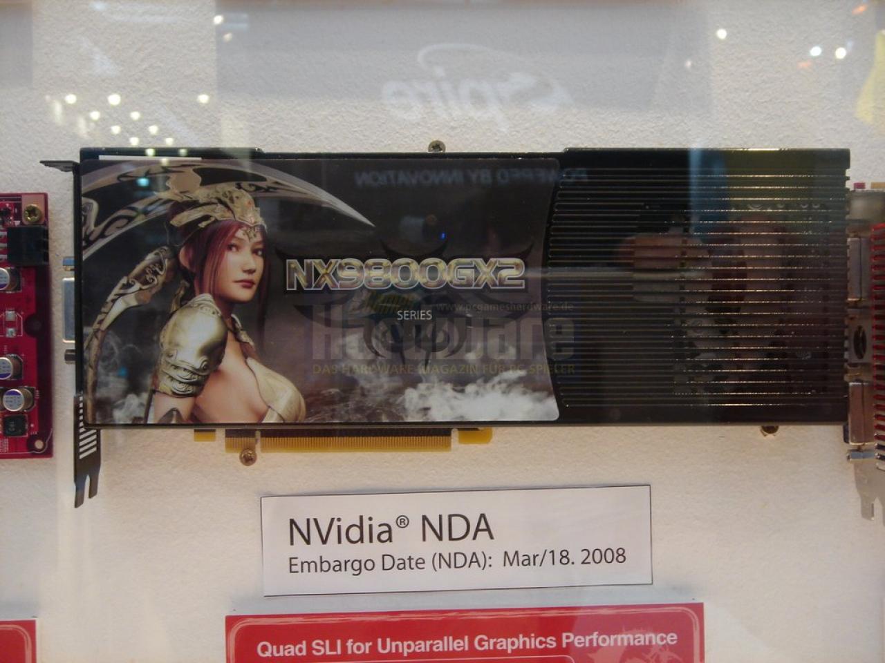 [05/03/2008] Geforce 9800 GX2: Ab dem 18. März in Konkurrenz zur HD3870 X2? (BIld: PCGH)