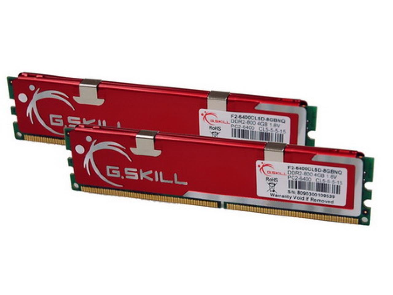 [23/03/2008] 8-GiByte-Kit von G-Skill im Format DDR2-800