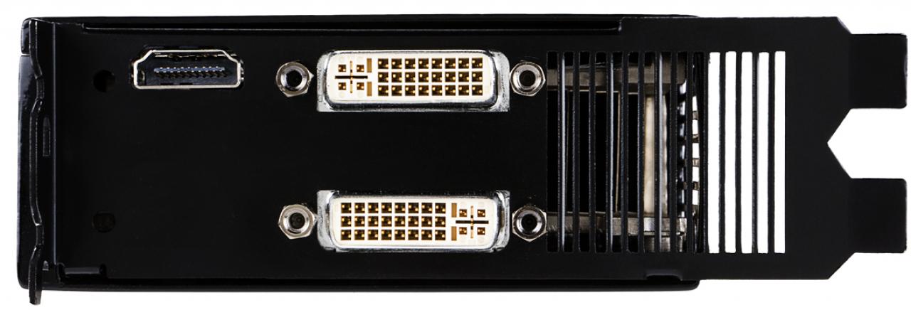 [18/03/2008] Geforce 9800 GX2 Review: Neben den beiden DVI-Anschlüssen verfügt die 9800 GX2 über einen HDMI-Anschluss. Damit dieser auch den Ton überträgt, muss ein SPDIF-Kabel an der grafikkarte angeschlossen werden. Der Anschluss befindet sich neben den Stromanschlüssen. (Bild: Nvidia)