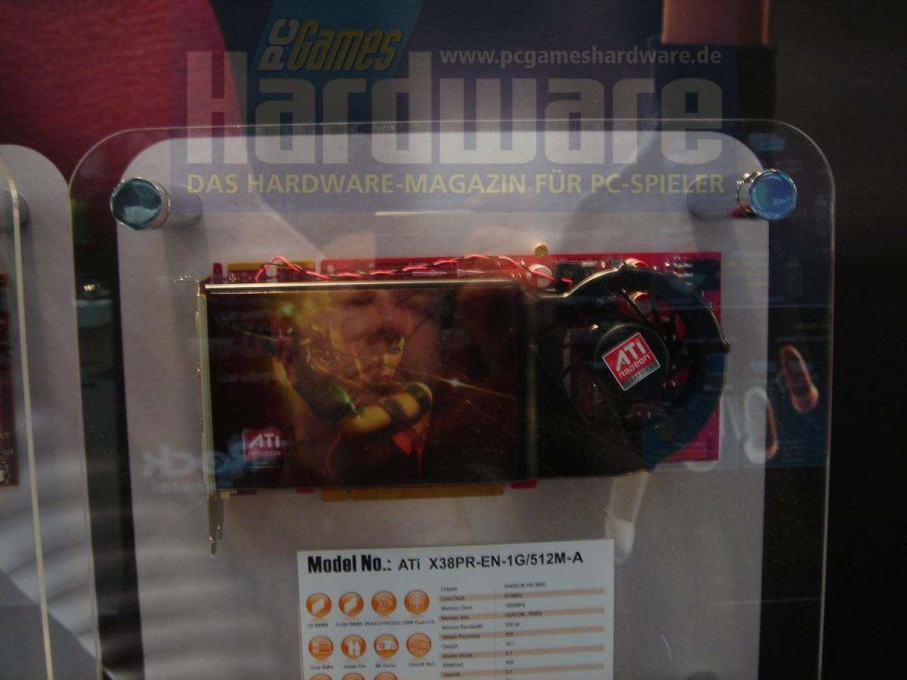 [03/03/2008] AMD Radeon HD3850: Auch mit praktischem Doppelslotkühler (Bild: PCGH)