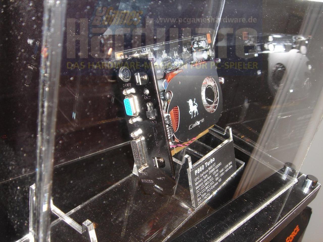 [03/03/2008] Sparkle Calibre Geforce 8600GT: Hard-OC-Schalter (Bild: PCGH)