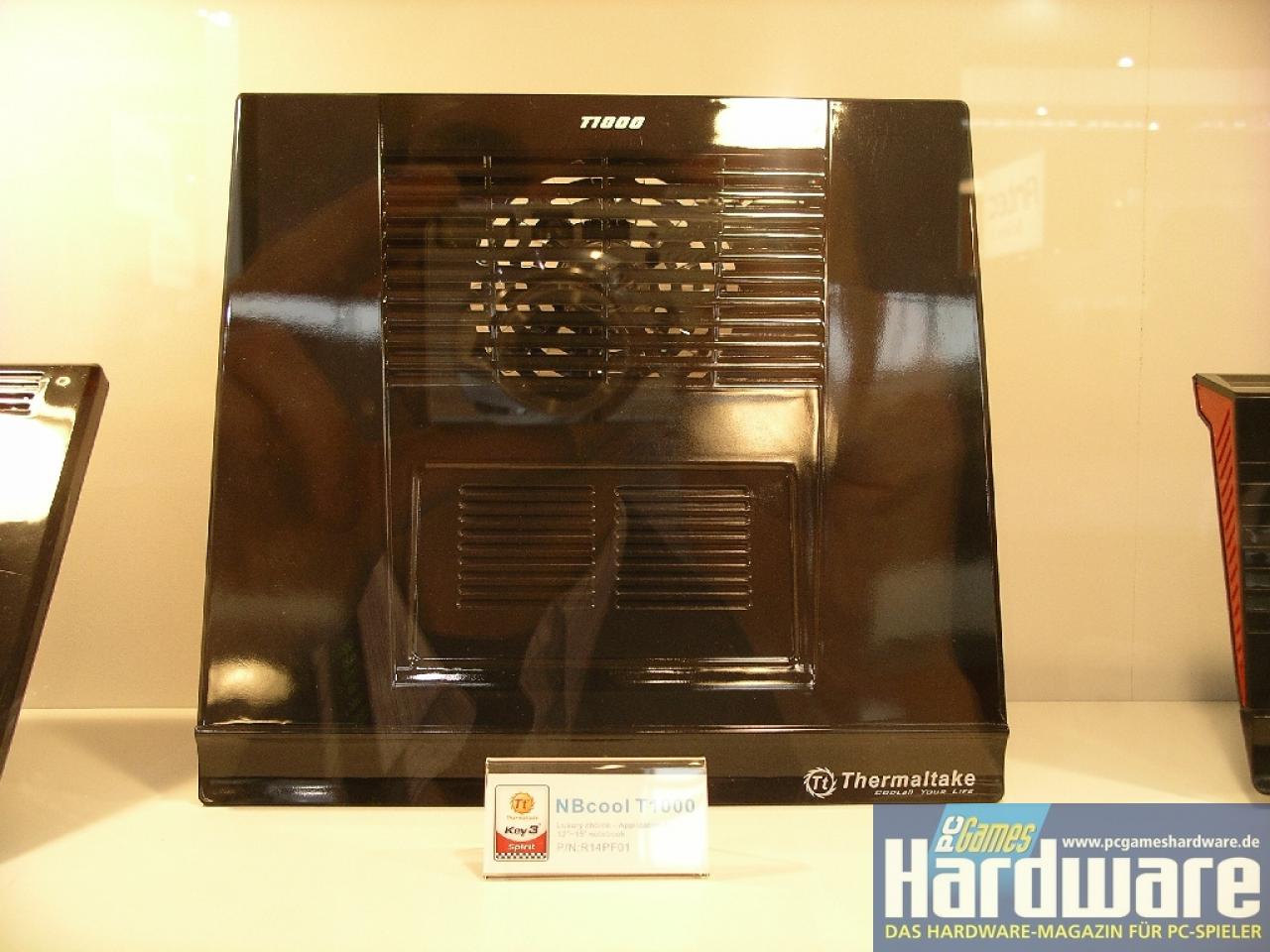 [06/03/2008] Thermaltake: ein aktiver Notebook-Kühler (Bild: PCGH)