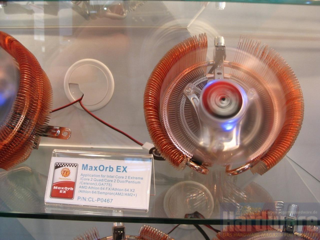 [06/03/2008] Thermaltake Max Orb EX - Powerkringel (Bild: PCGH)