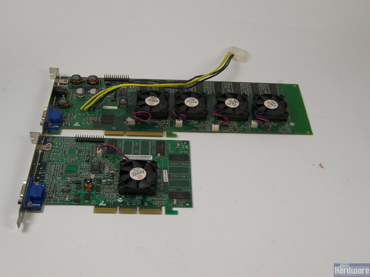 [13/03/2008] Voodoo4 4500 und Voodoo5 6000 im Vergleich (Bild: PCGH)