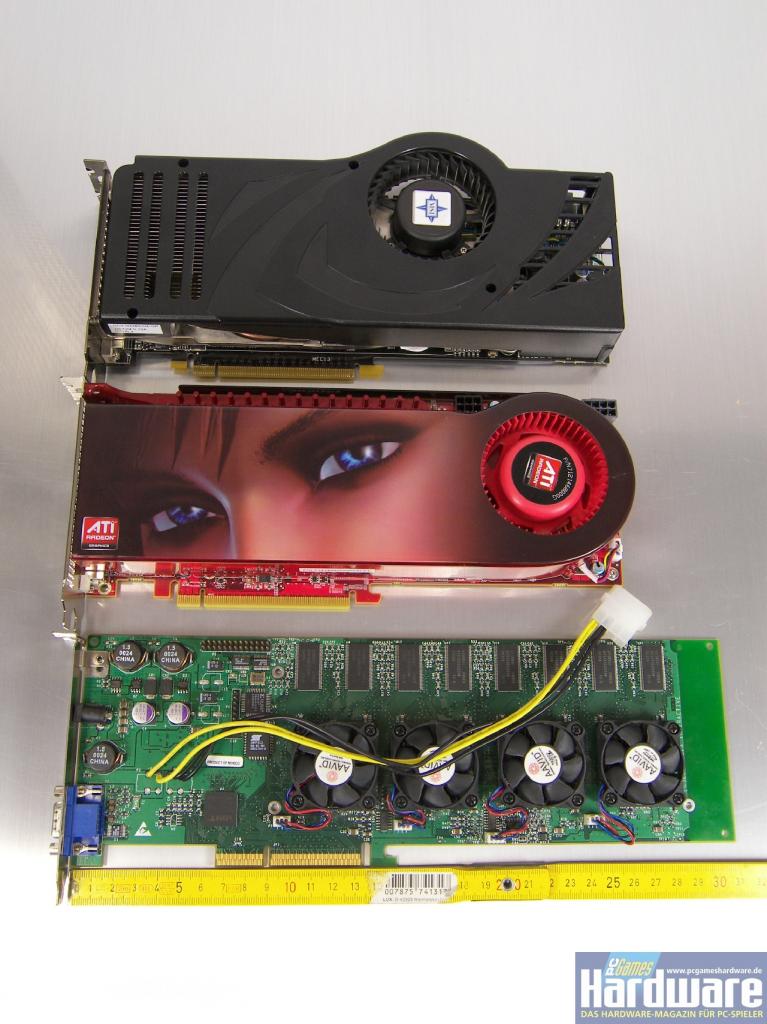 [13/03/2008] Die Voodoo5 6000 misst 31 Zentimeter (Bild: PCGH)
