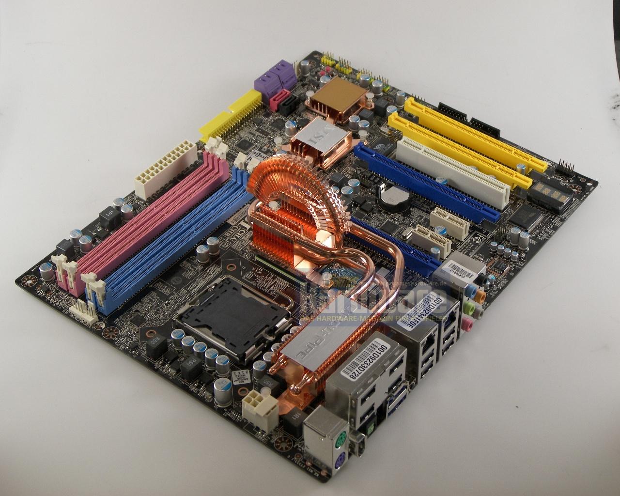 [14/03/2008] MSI X48 Platinum (Bild: PCGH)