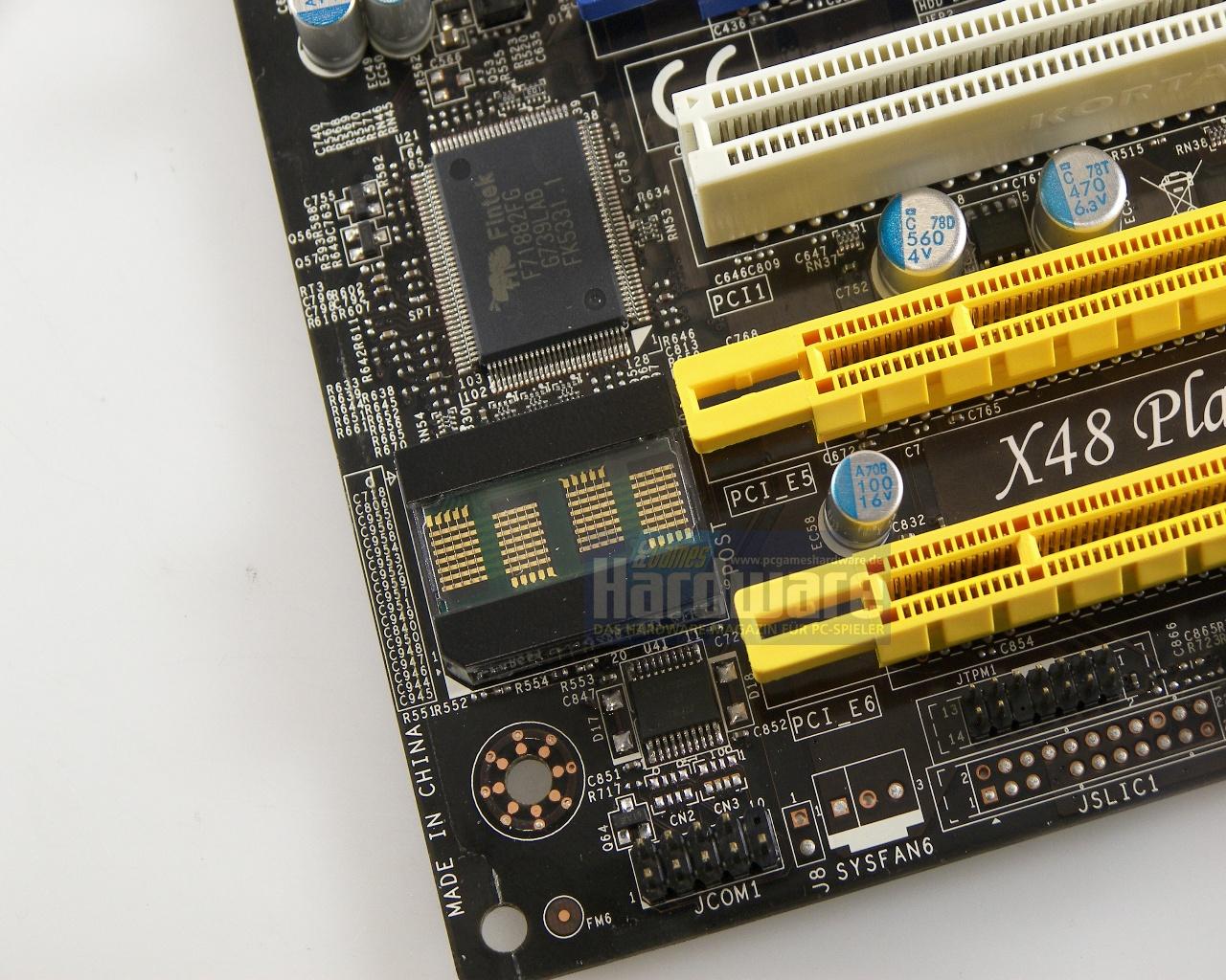[14/03/2008] MSI X48 Platinum (Bild: PCGH)