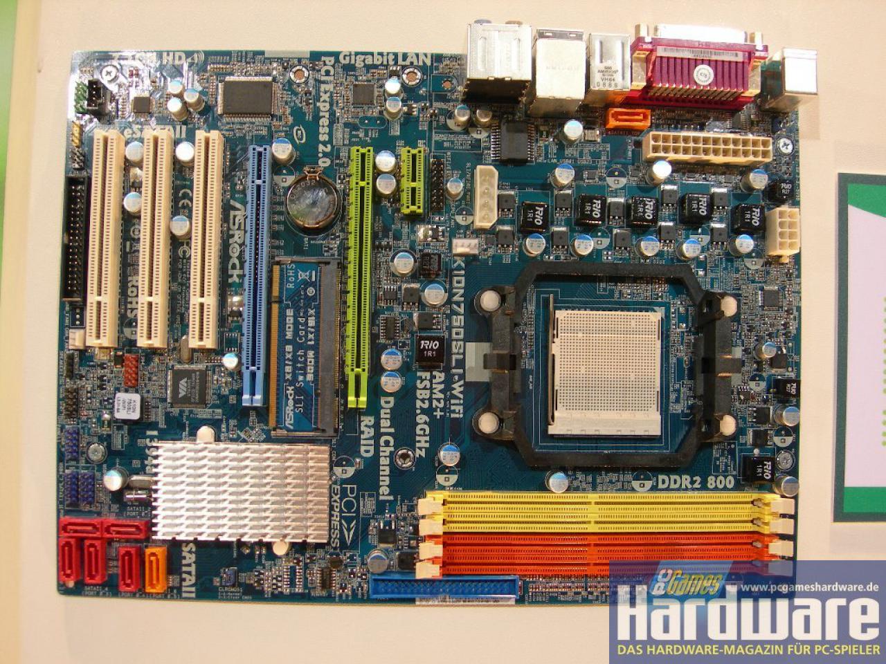 [03/03/2008] Nforce 750a SLI: Asrock (Bild: PCGH)