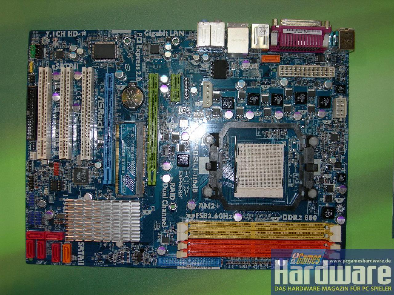 [03/03/2008] Nforce 750i SLI: Asrock (Bild: PCGH)