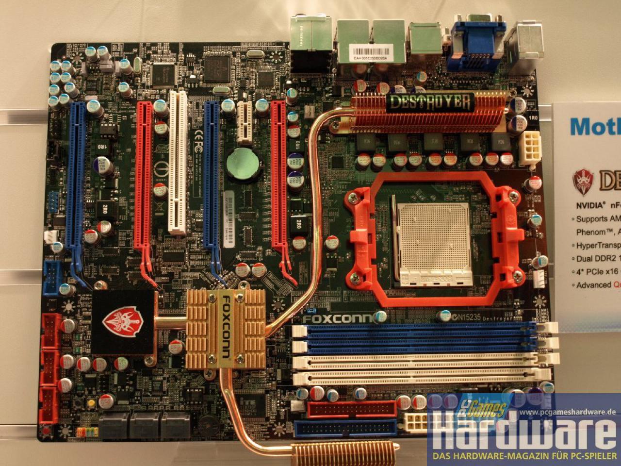 [03/03/2008] Nforce 780a SLI: Foxconn (Bild: PCGH)
