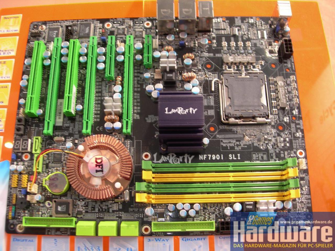 [03/03/2008] Nforce 790i SLI: DFI (Bild: PCGH)
