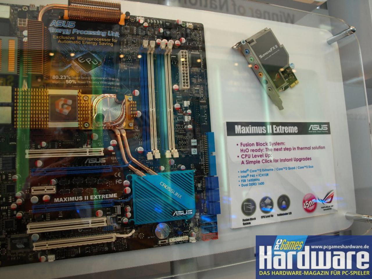 [03/03/2008] Asus Maximus 2 Extreme (Bild: PCGH)