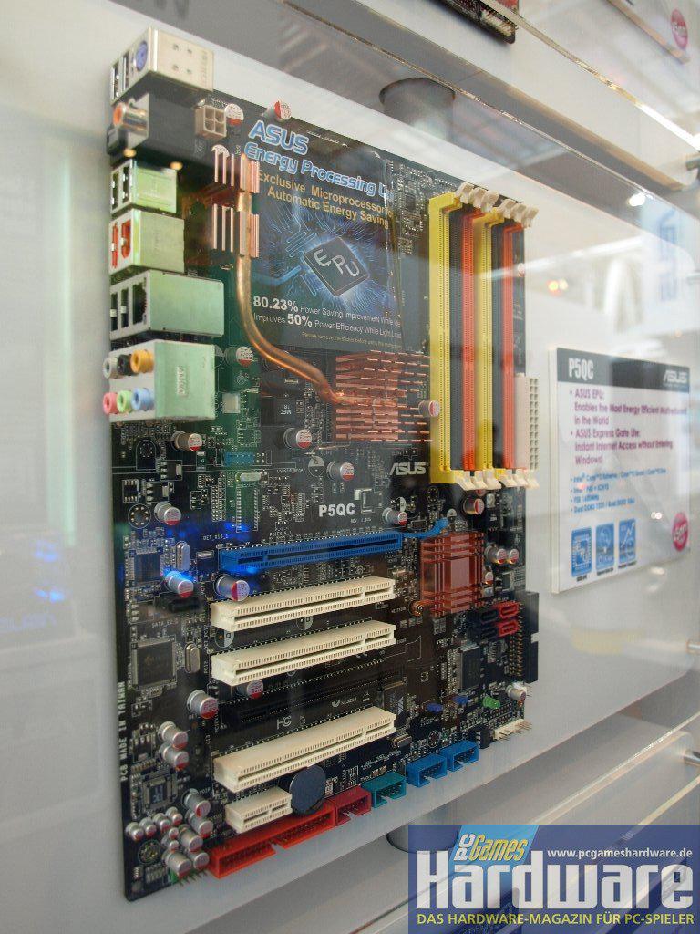 [03/03/2008] Asus P5QC (Bild: PCGH)