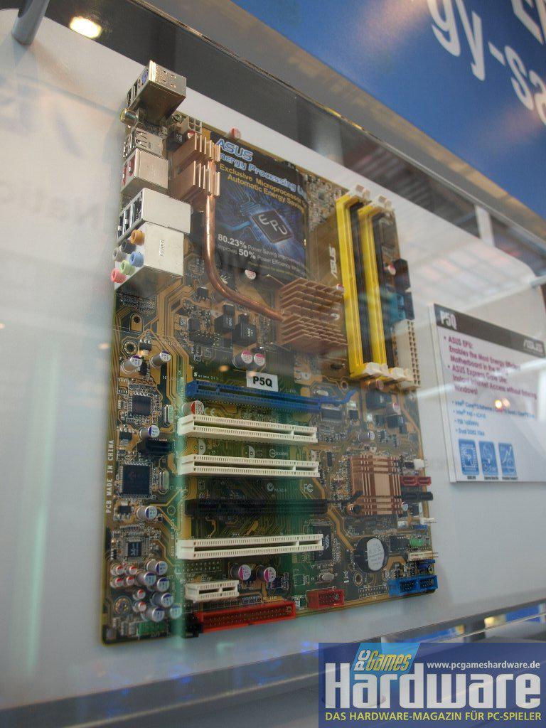 [03/03/2008] Asus P5Q Deluxe (Bild: PCGH)
