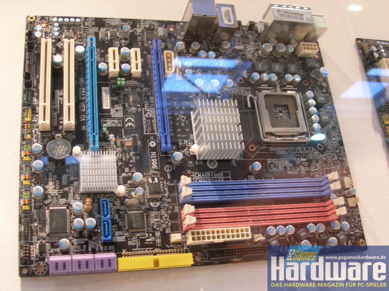 [03/03/2008] MSI P45D3 Platinum (Bild: PCGH)