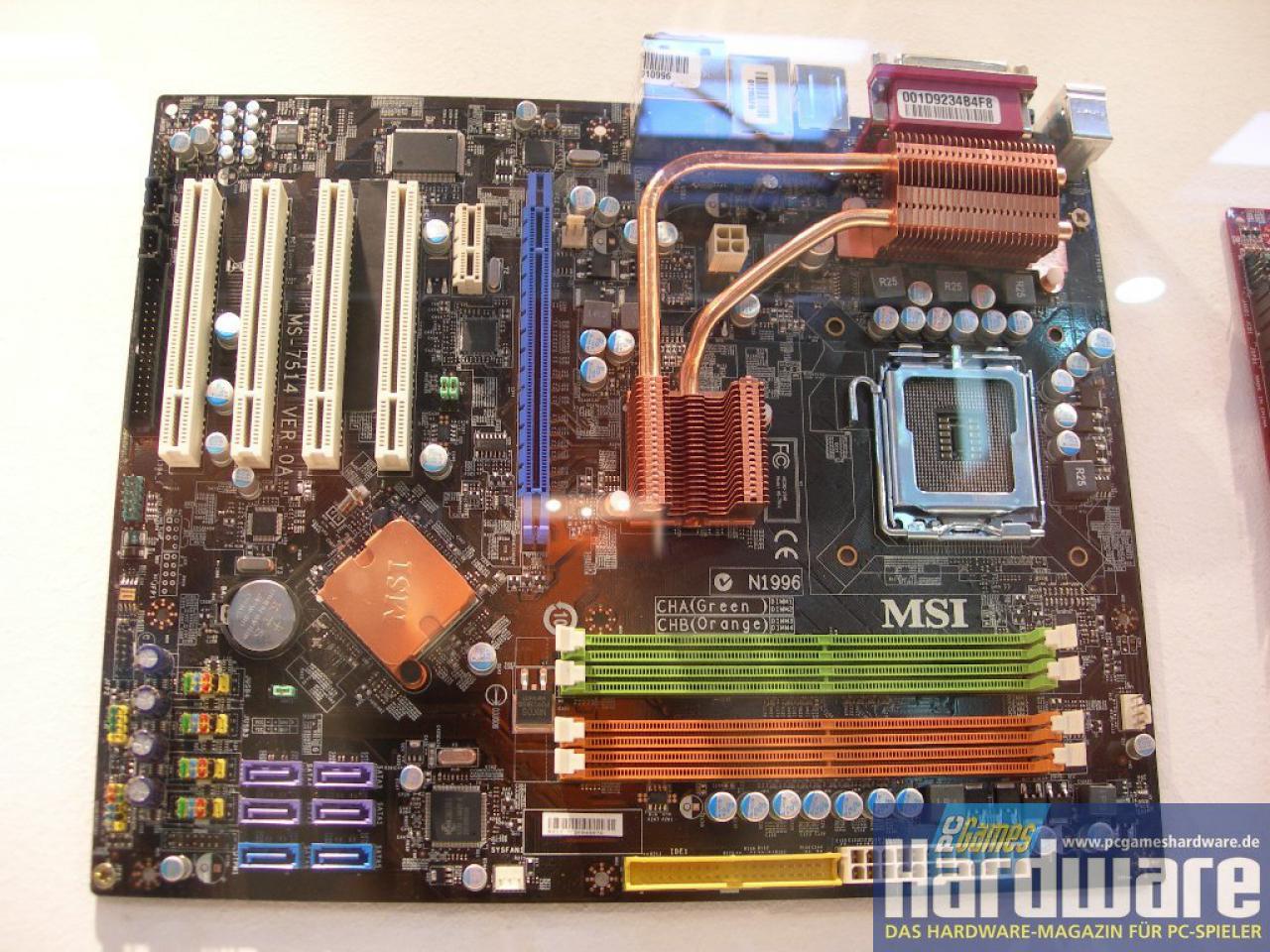 [03/03/2008] MSI P45 Neo3 (Bild: PCGH)