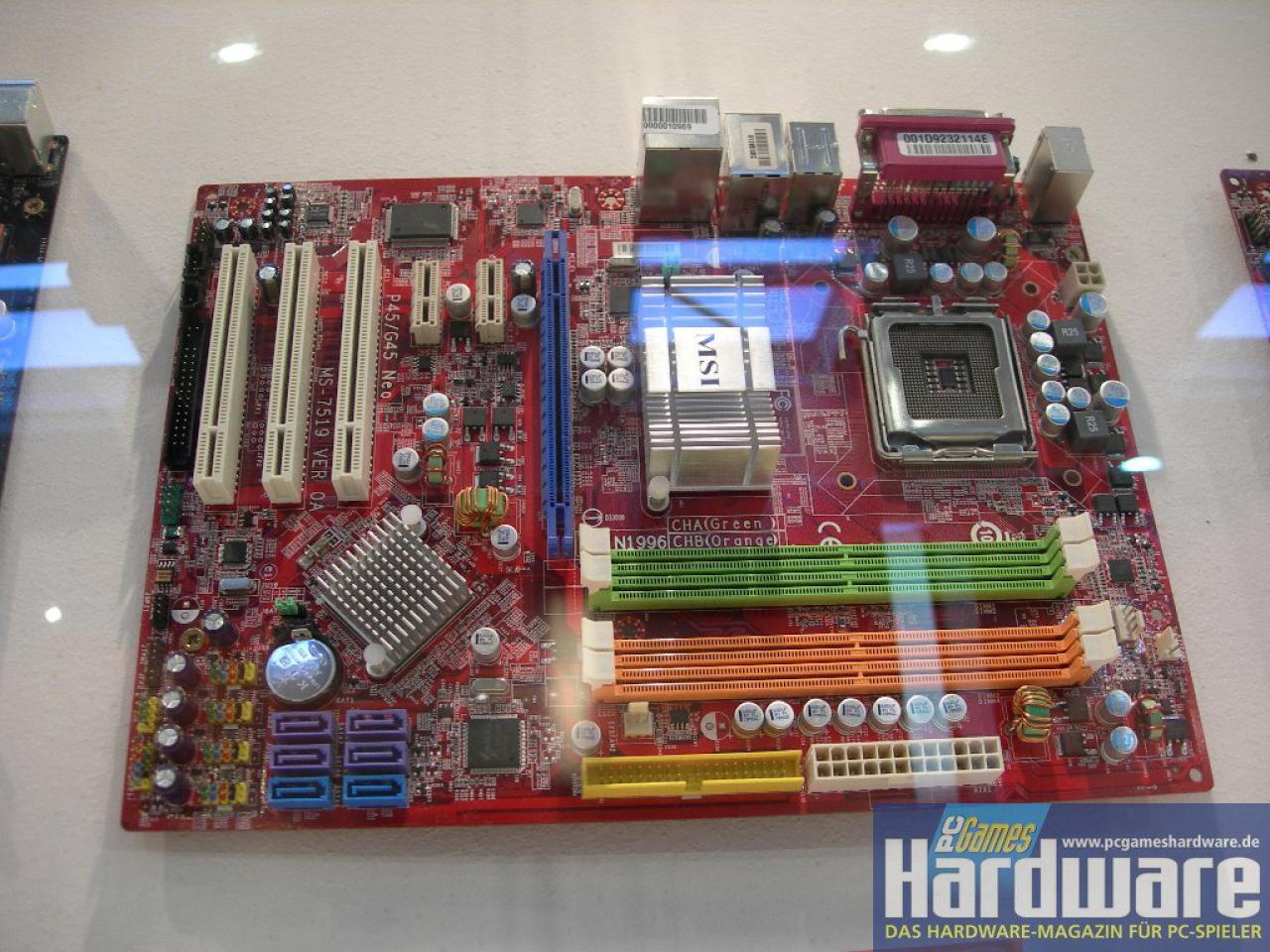 [03/03/2008] MSI P45 Neo (Bild: PCGH)