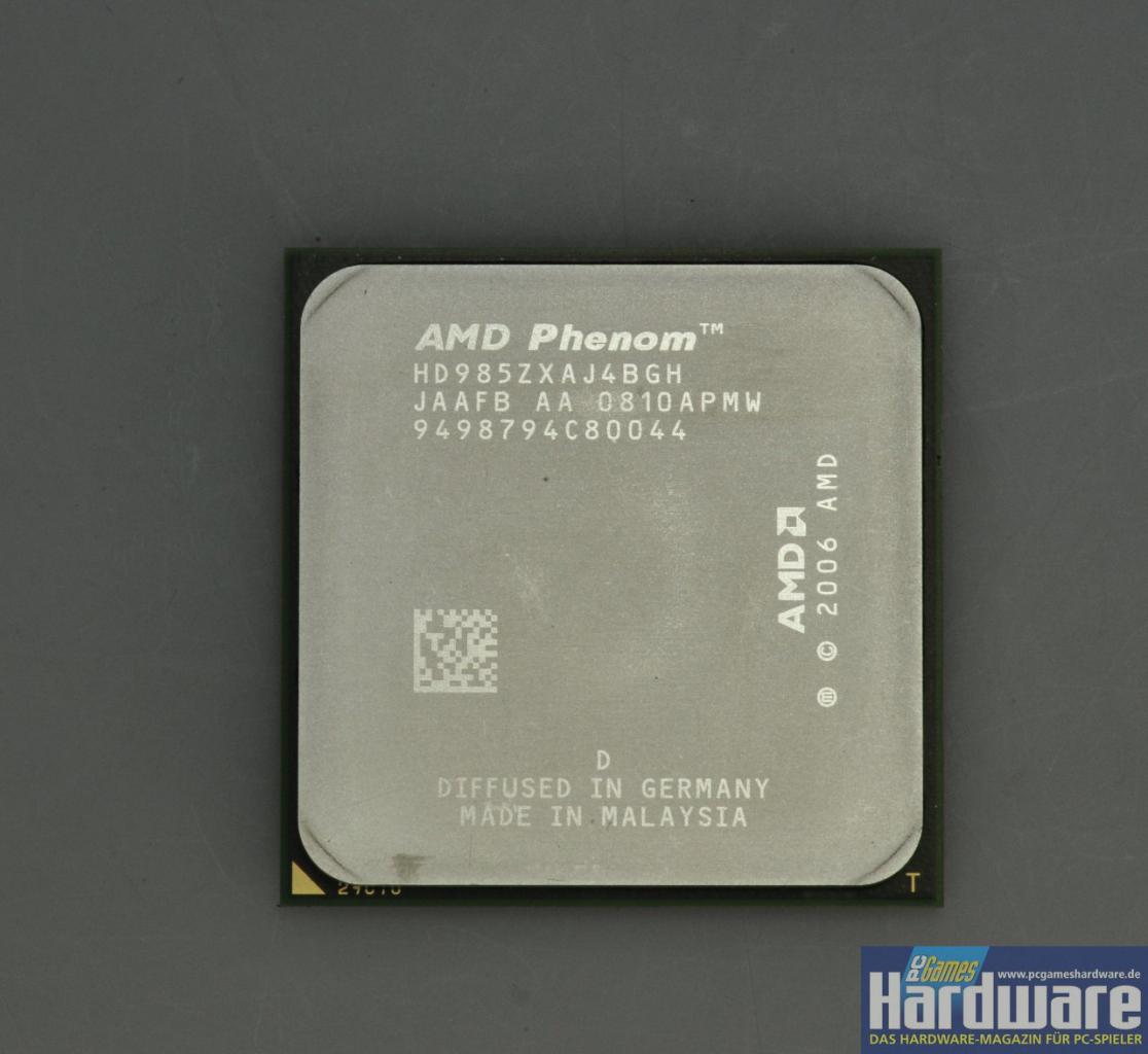 [27/03/2008] Phenom 9850 X4 BE im PCGH-Testlabor angekommen. Benchmarks folgen.