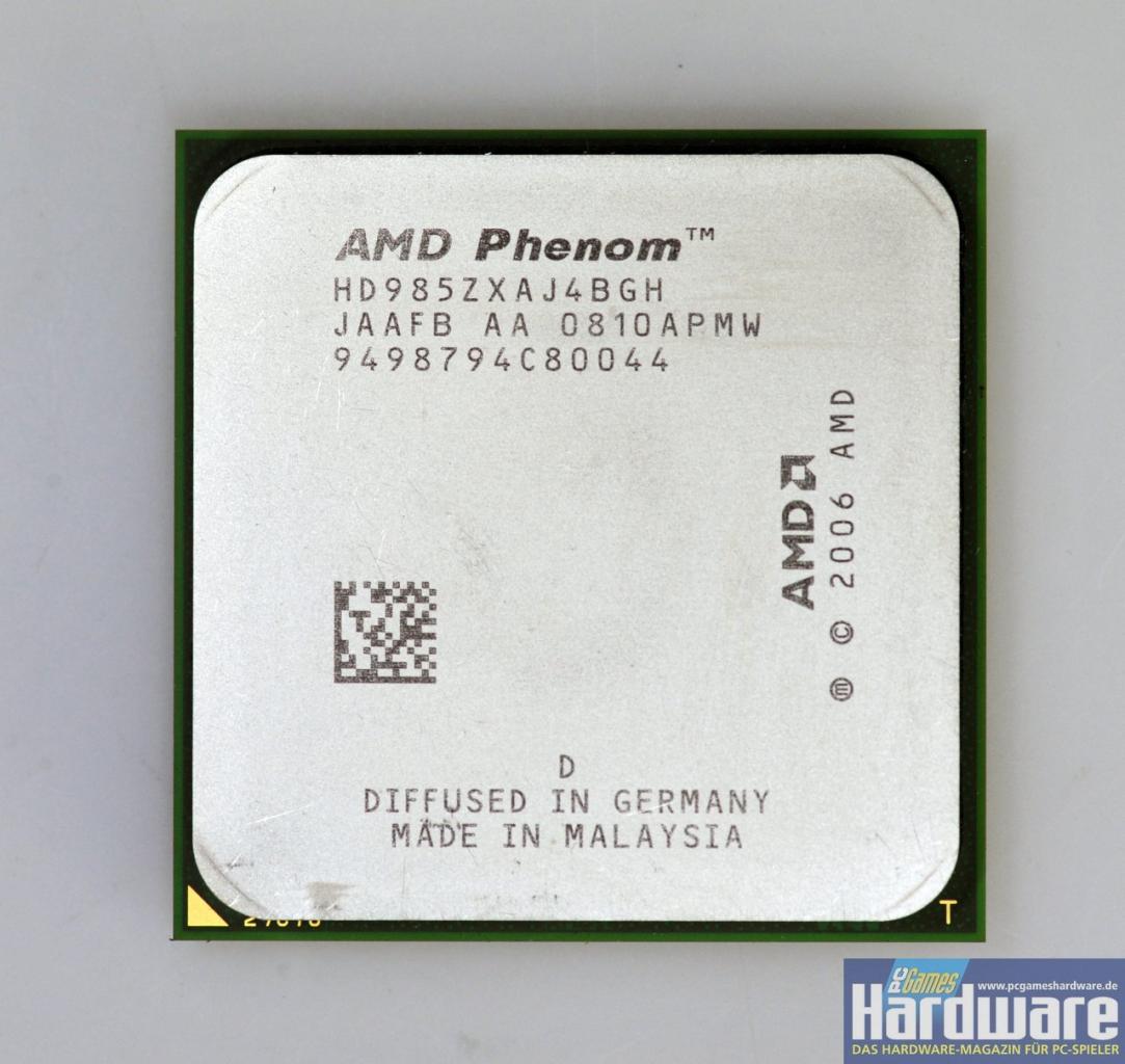 [27/03/2008] Phenom 9850 X4 BE im PCGH-Testlabor angekommen. Benchmarks folgen.
