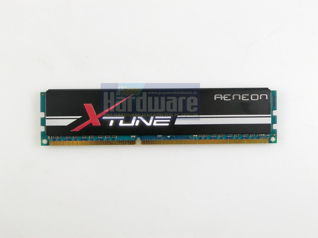 [07/03/2008] DDR3-1333, 2x 1.024 MiByte: Aeneon X-Tune AXH760UD00-13G (Bild: PCGH)