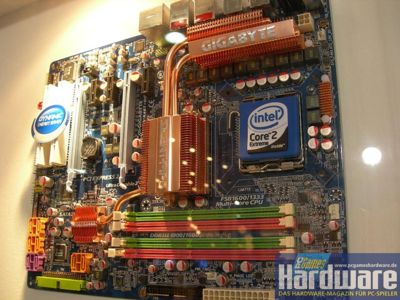 [03/03/2008] Gigabyte X48T-DQ6 (Bild: PCGH)