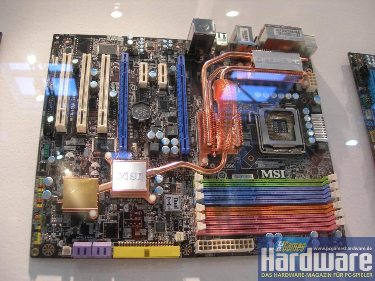 [03/03/2008] MSI X48C Platinum (Bild: PCGH)