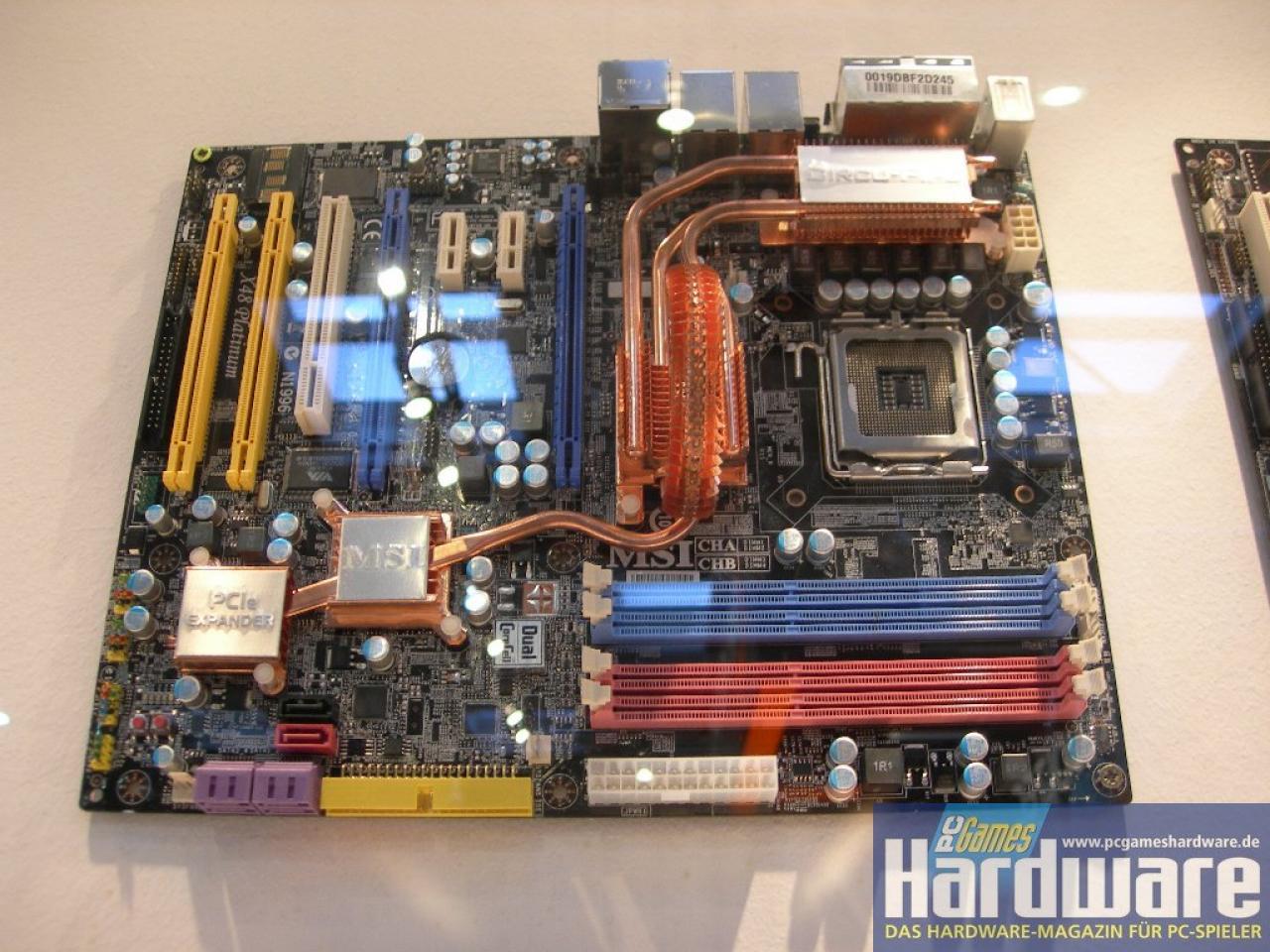 [03/03/2008] MSI X48 Platinum (Bild: PCGH)