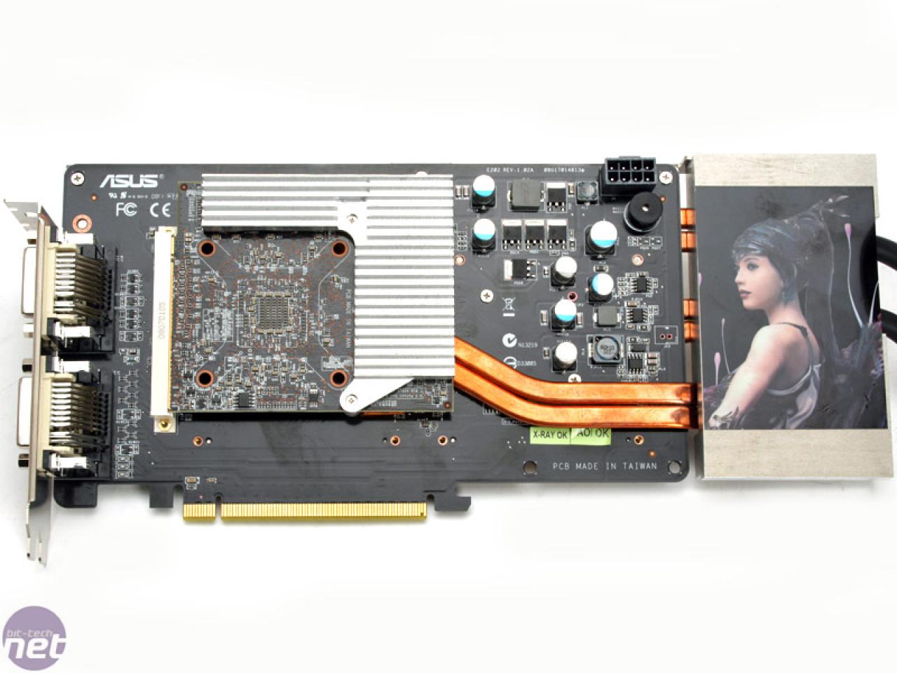 [28/03/2008] Asus EAH3850 Trinity: Drei RV670-GPUs auf einer Karte dank MXM-Modulen. (Bild: Bit-Tech.net)
