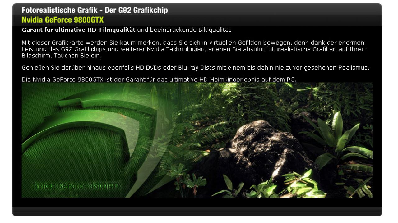 [29/03/2008] Alle Infos zur Geforce 9800 GTX von Ebay