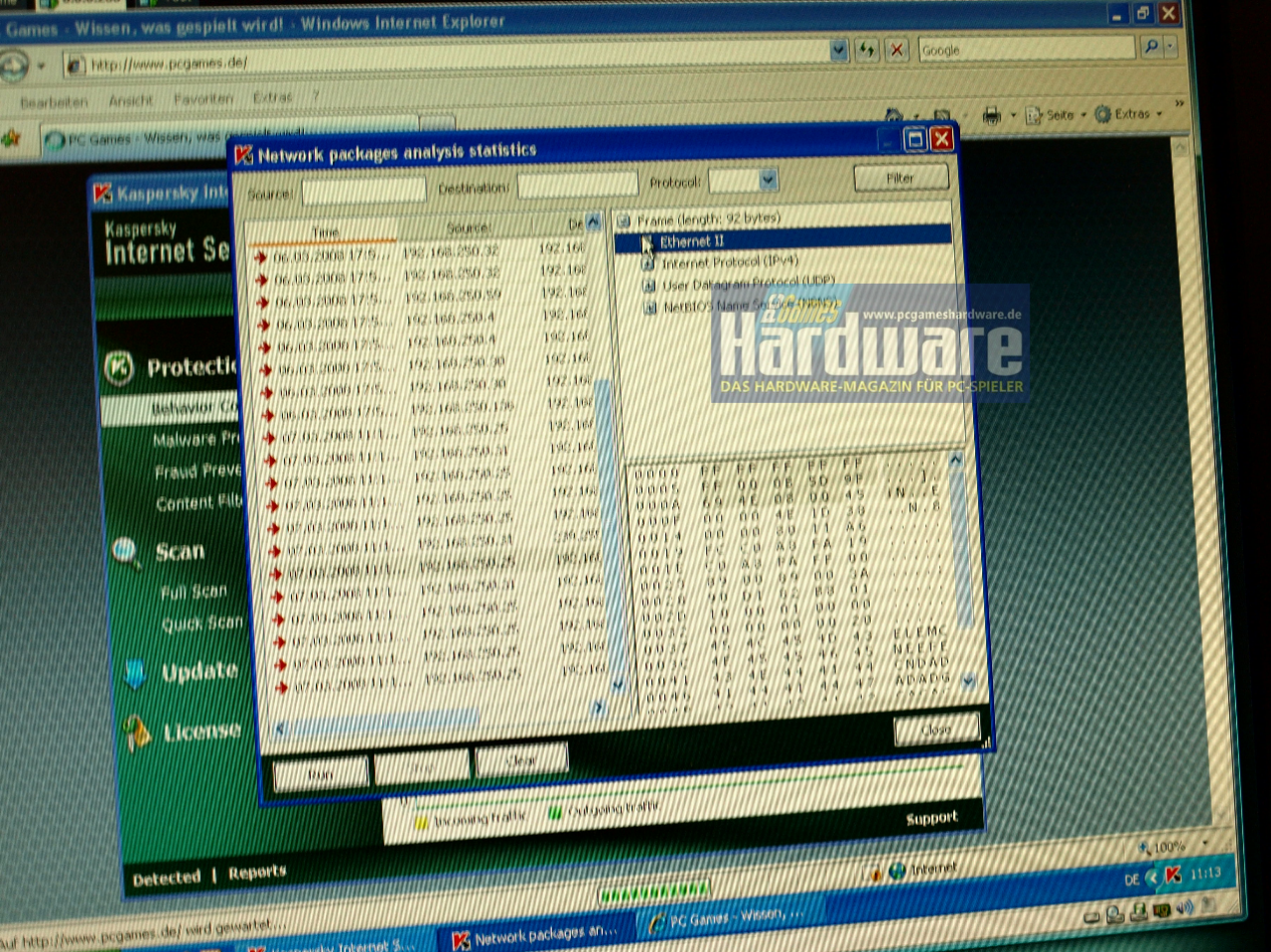[13/03/2008] Kaspersky Internet Security 2009 (Beta) (Bild: PCGH)