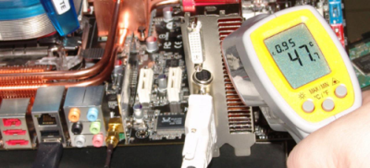 [15/03/2008] Geforce 9800 GX2: Hitzkopf? (Bild: Tweaktown)