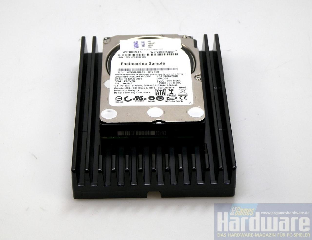 [23/04/2008] WD sieht den Ausbau der Platte nicht vor, für den Servermarkt wird sie aber auch 