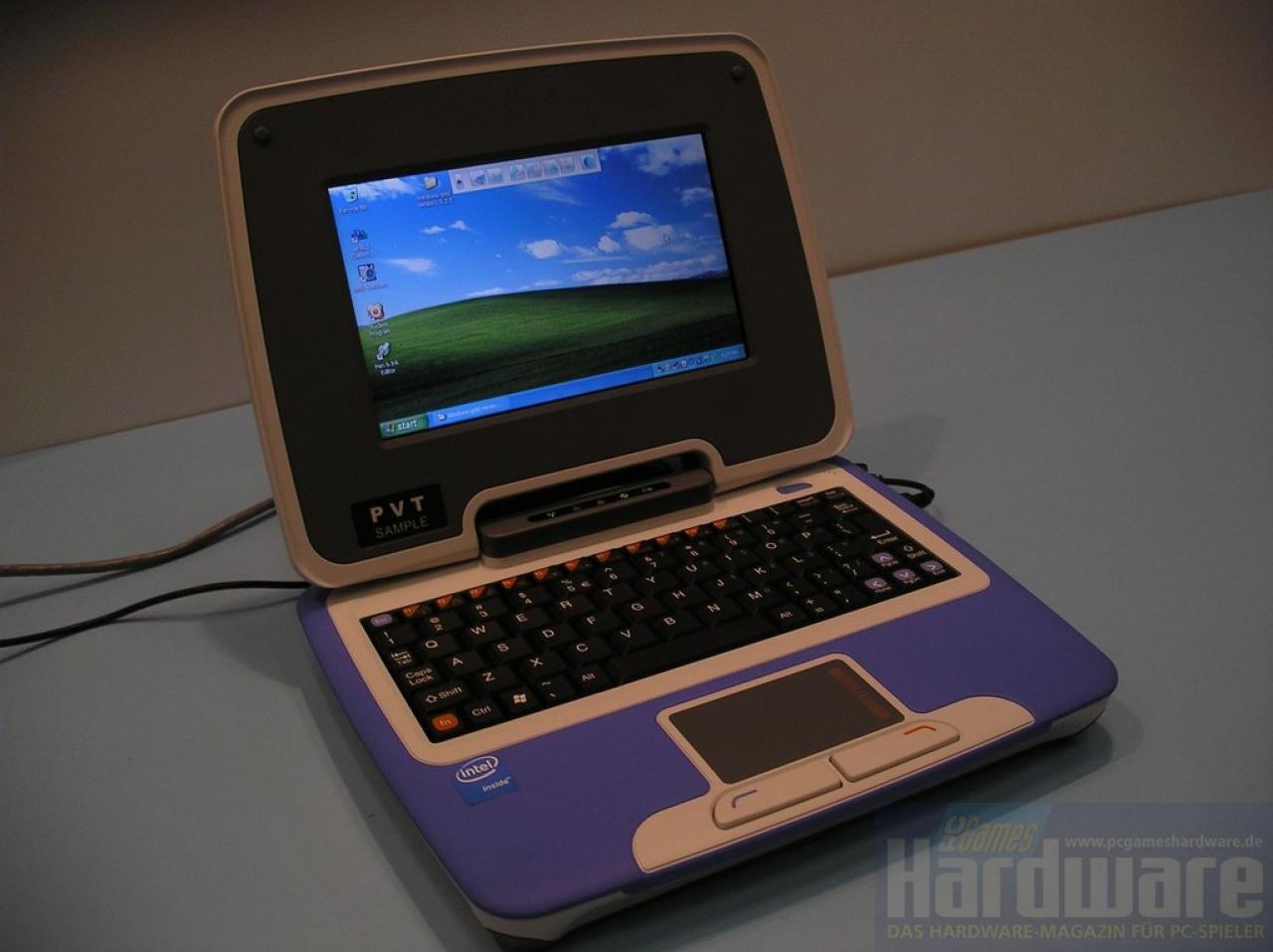 [01/04/2008] Der Intel-Classmate-PC mit Atom-Prozessor