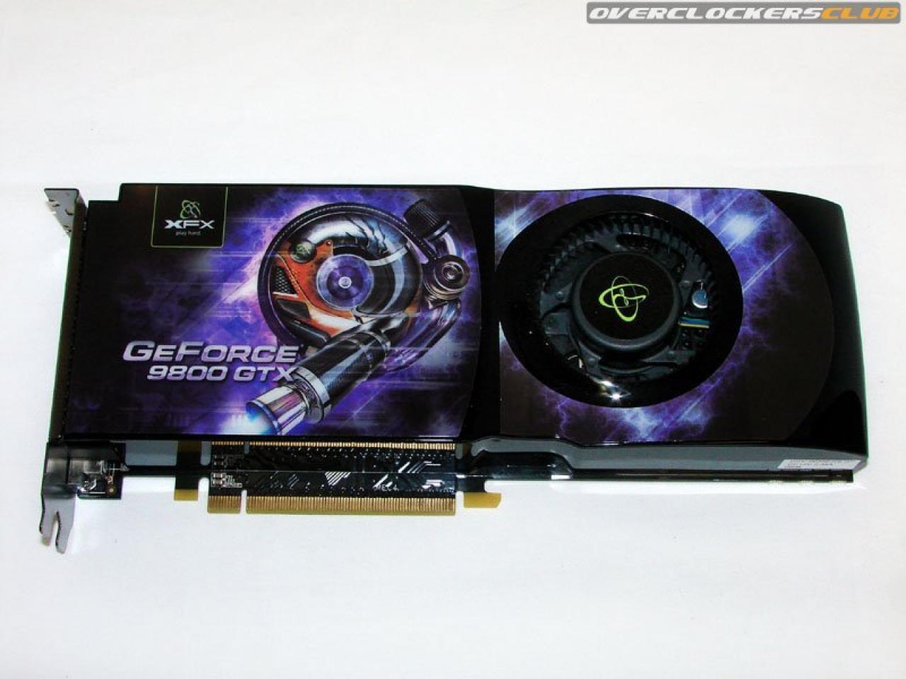 [02/04/2008] XFX GeForce 9800 GTX (Bild: overclockersclub.com) 