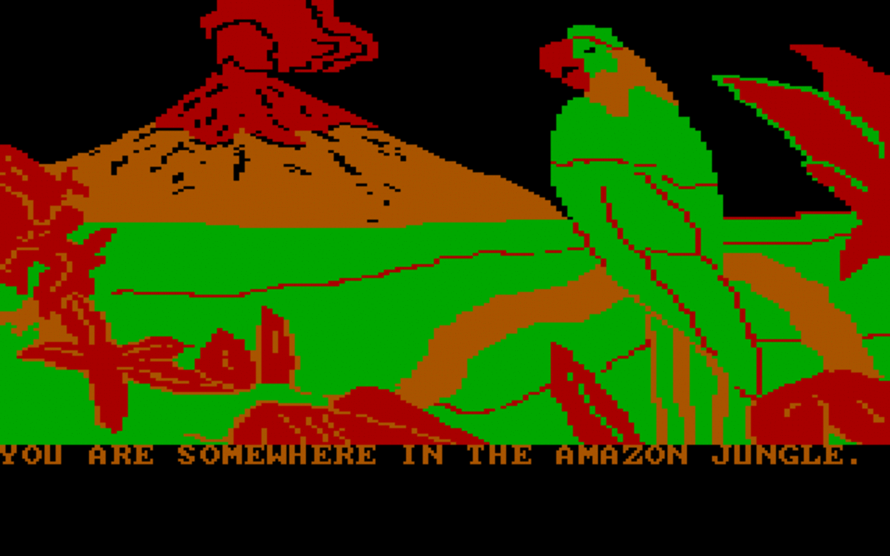 [28/04/2008] 1984: Amazon (Schwarzer Himmel - liegt sicher an dem Vulkanausbruch)