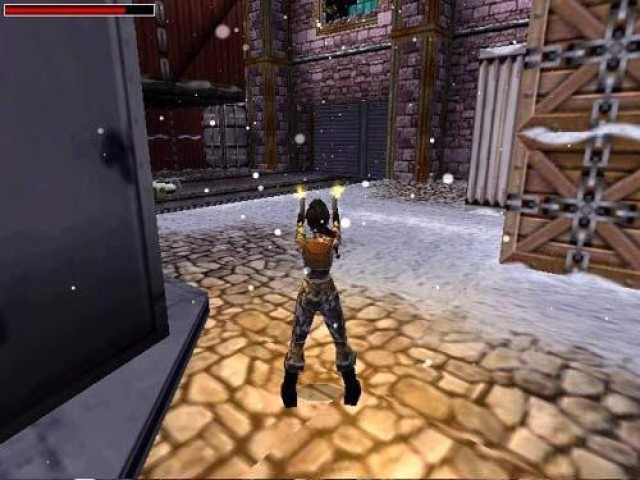[22/04/2008] Tomb Raider - der Durchbruch für Lara Croft und ein wichtiger Starthelfer für 3D-Beschleunigung, obwohl anfangs noch pixeliges 2D.