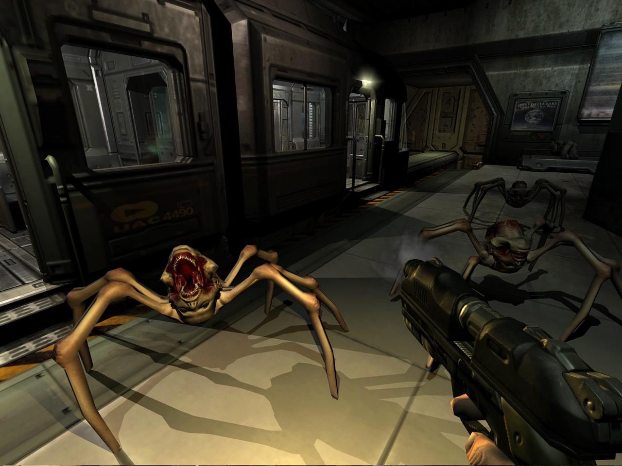 [22/04/2008] 2004: Doom 3 (Meilenstein wegen dynamischer, korrekter Stencilschatten)