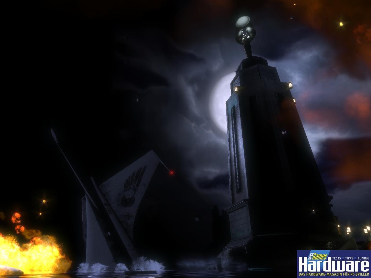 [29/04/2008] 2007: Bioshock (es gibt nicht viel Himmel zu sehen, und das bisschen ist schwarz wie die Nacht)