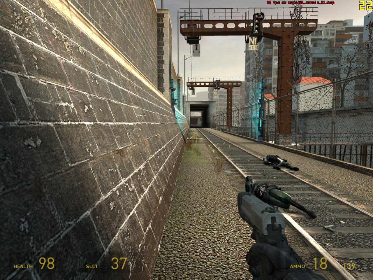 [10/04/2008] Chrome 430 GT: HL2 (dt.) mit 4x FSAA/16:1 AF (Bild: PCGH)