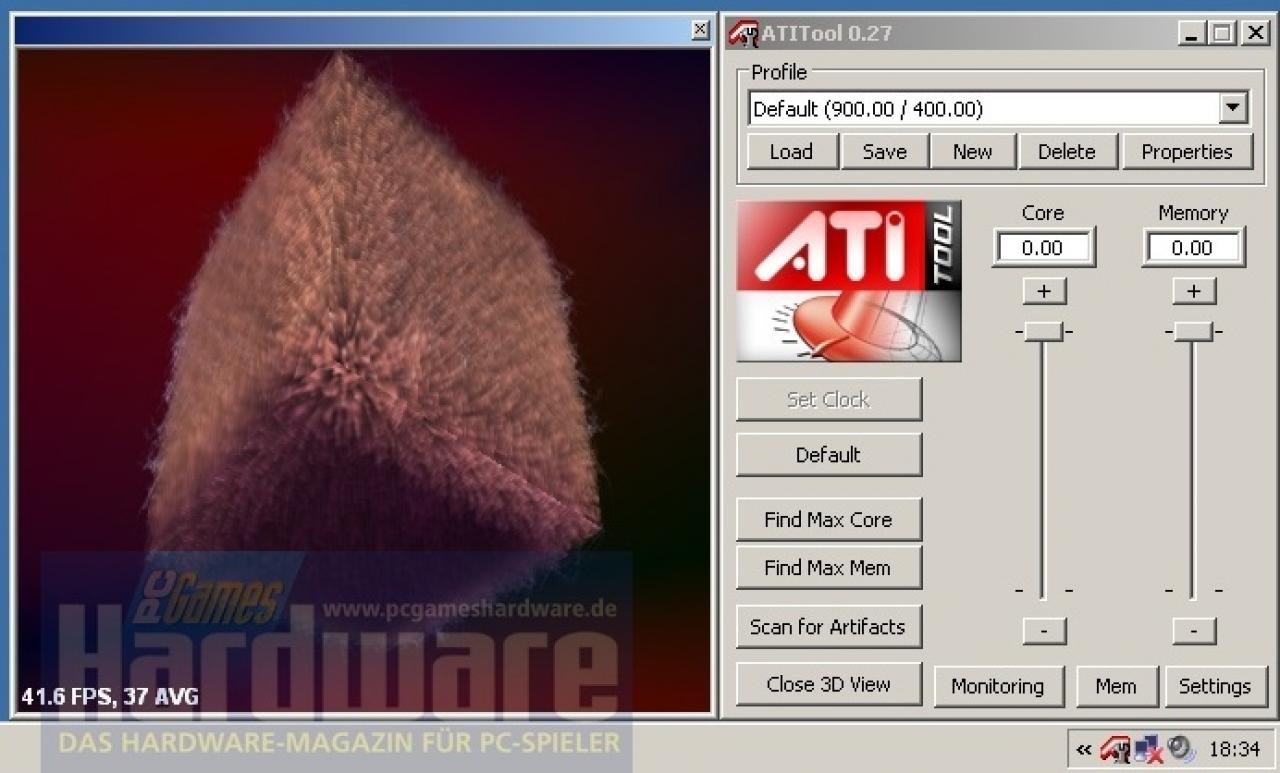 [29/04/2008] Das Ati Tool zeigt unter 