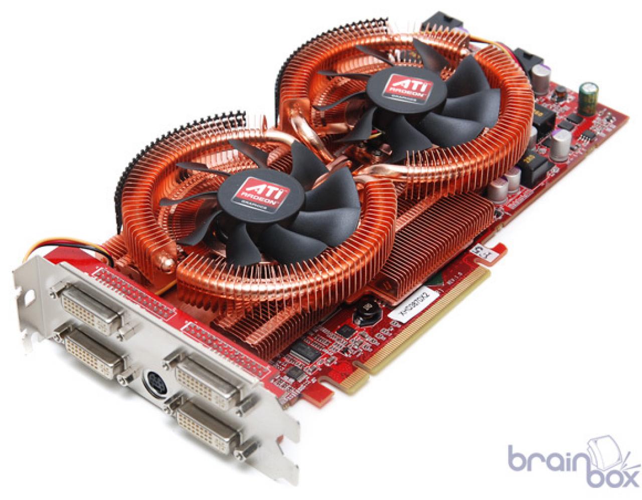 [17/04/2008] Gecube Radeon HD3870 X2 X-Turbo Dual (Bild: brainbox.co.kr)