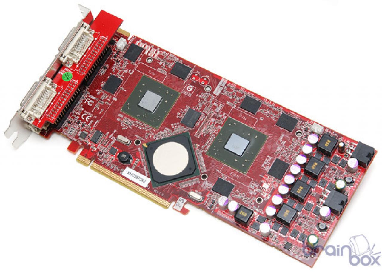 [17/04/2008] Gecube Radeon HD3870 X2 X-Turbo Dual (Bild: brainbox.co.kr)