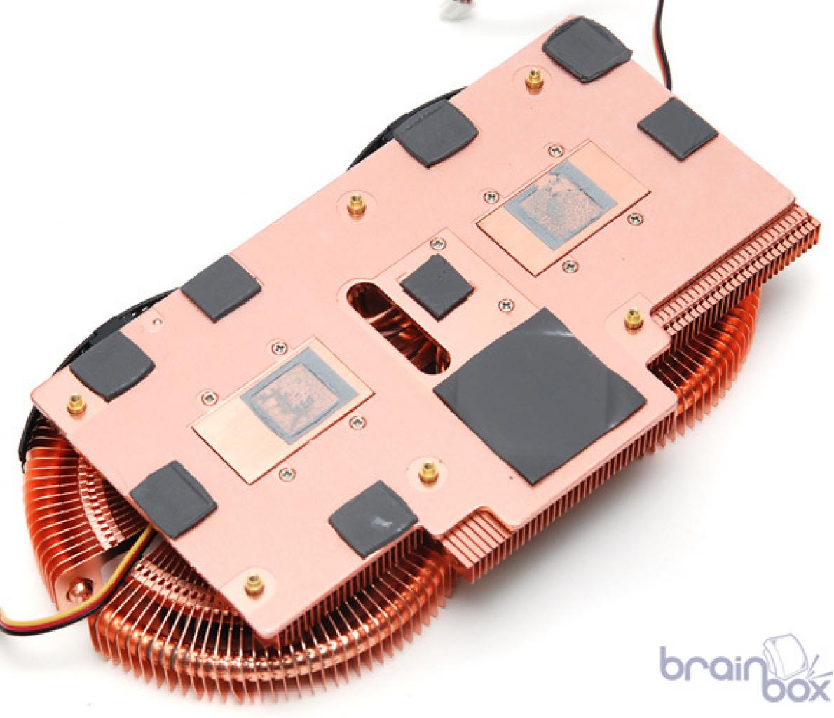 [17/04/2008] Gecube Radeon HD3870 X2 X-Turbo Dual (Bild: brainbox.co.kr)