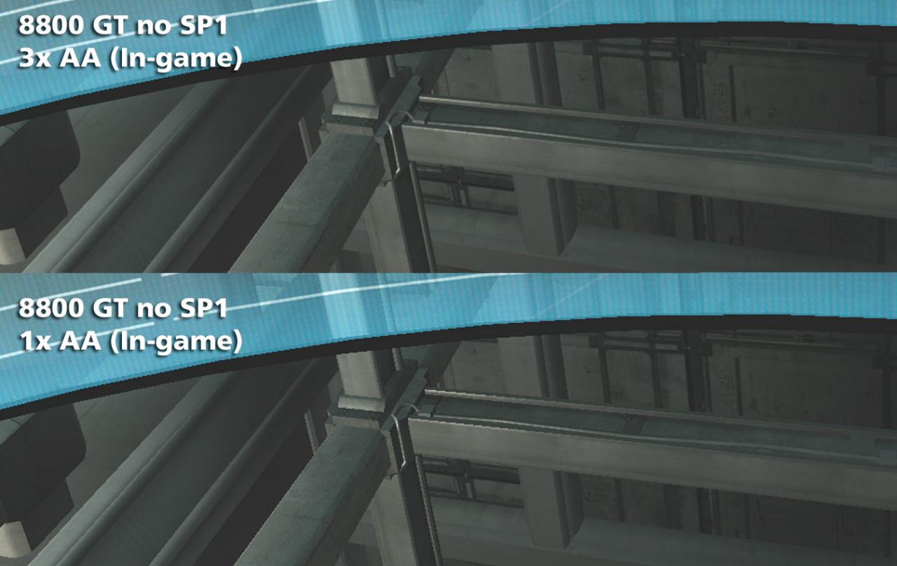 [21/04/2008] Assassin's Creed with 8800 GT without SP1: Only some edges are smoothened