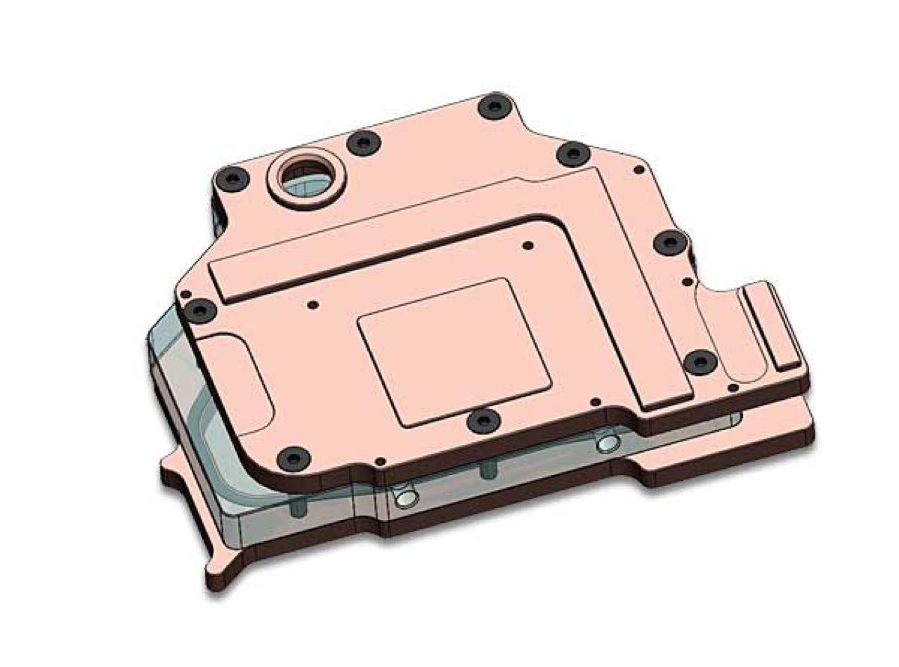 [12/04/2008] EK-FC9800 GX2 SLI in der Acryl-Version (Bild: EK-Waterblocks)