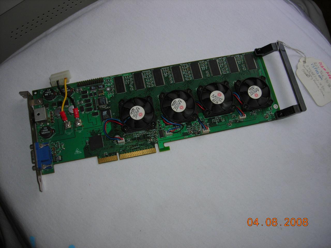 [11/04/2008] 3dfx Voodoo5 6000 Rev. A2-2600: die deutlich fehlerbereinigte zweite Revision – 