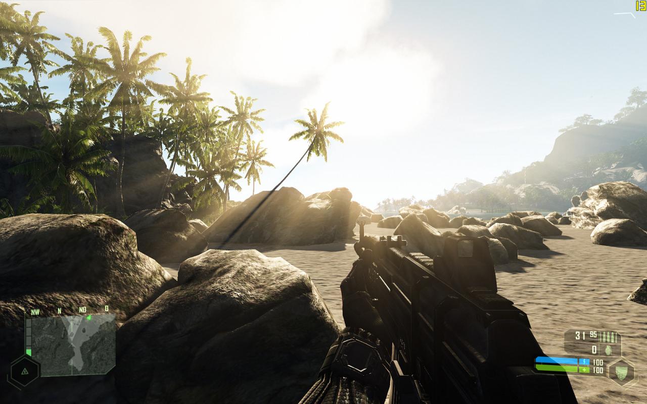 [11/04/2008] Crysis stellt hohe Ansprüche – auch an den Texturfilter (Bild: PCGH)