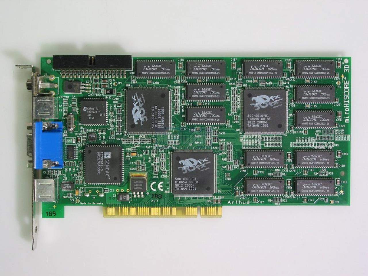 [23/04/2008] 3Dfx' Voodoo 2 Karte