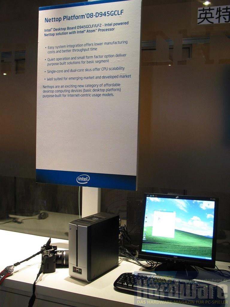 [02/04/2008] Ein Nettop mit Diamondville-CPU und Intel-945G-Chipsatz